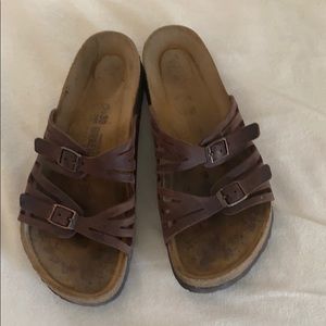 Birkenstock brown sandals 39